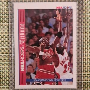 Michael Jordan Championship Series Trading Card